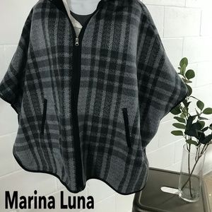 Marina Luna - Zip up Poncho